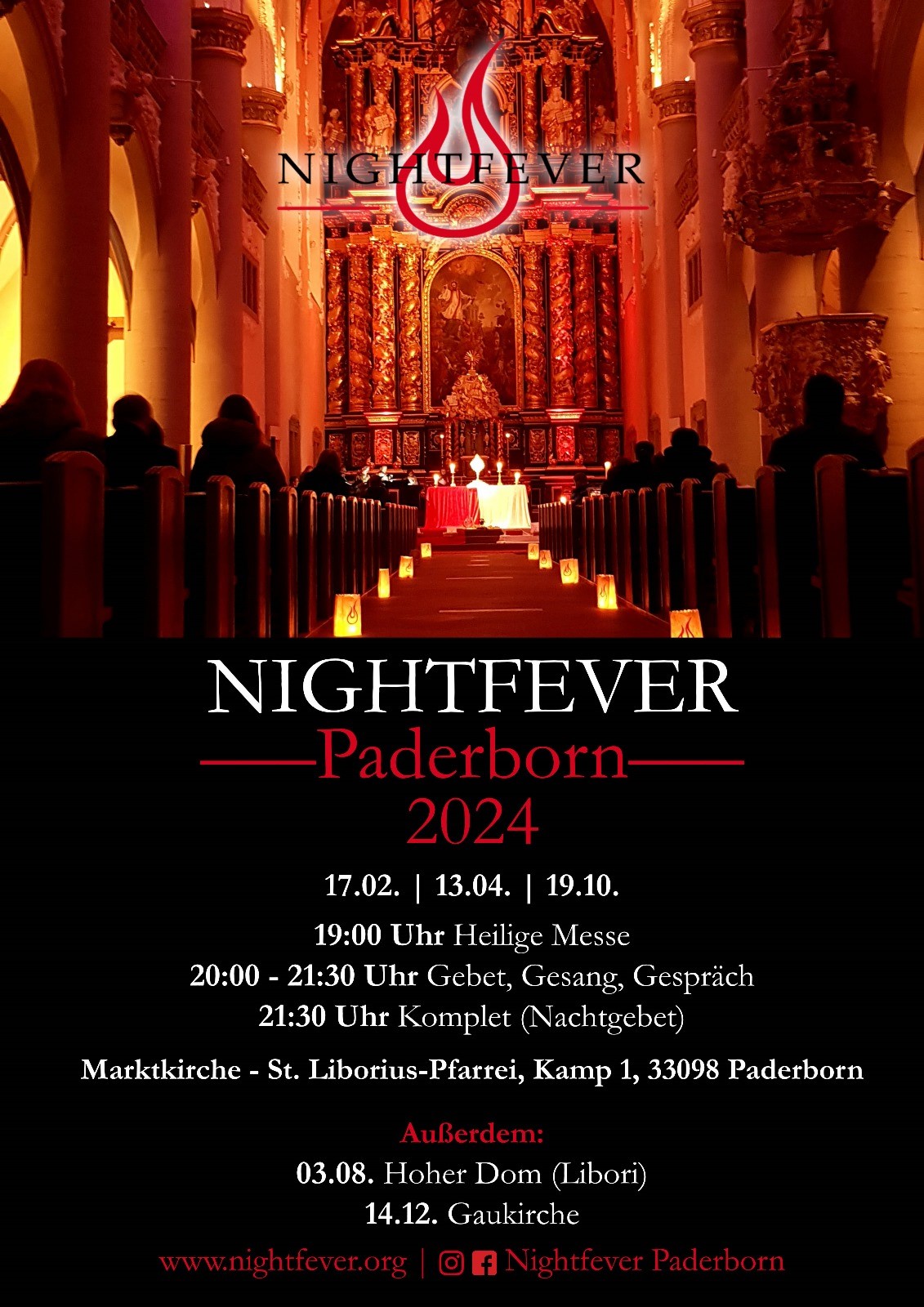 Flyer Nightfever PB 2024