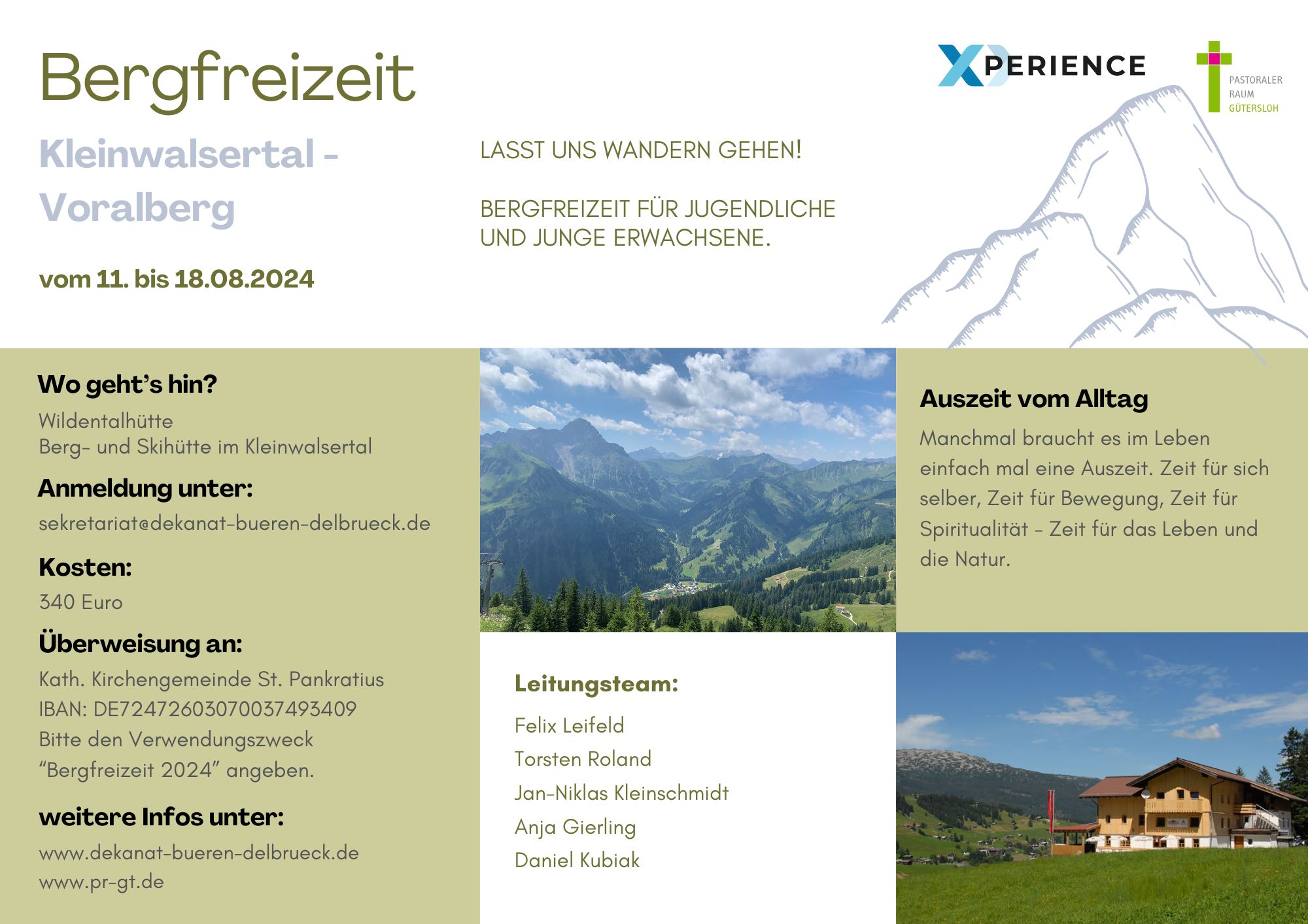 Bergfreizeit Kleinwalsertal