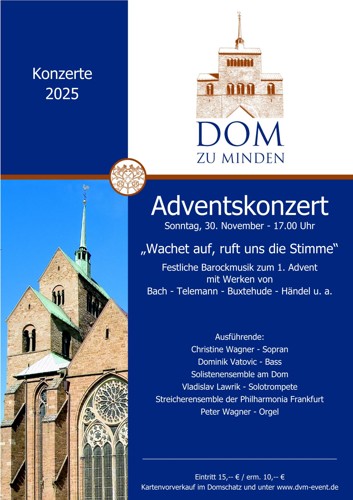 Plakat - Adventskonzert 2025